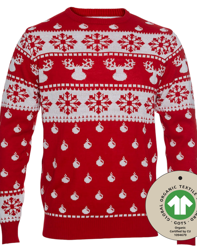 Classic Red Christmas Sweater for Women by Marius