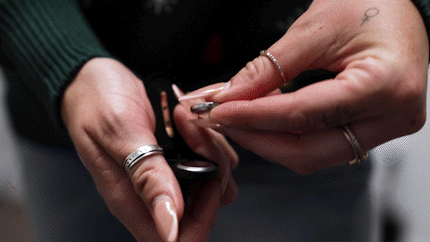 Women's A Christmas Story Fragile Leg Lamp Sweater