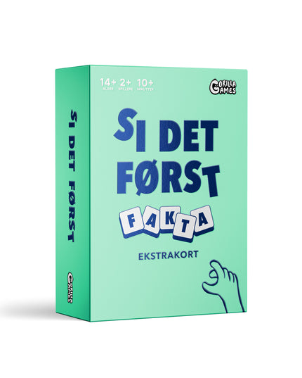 Say It First - Facts Extra Cards - Game Expansion