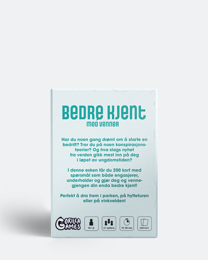 Better Known Friends Game