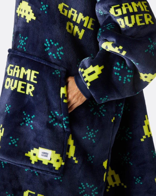 HappyHoodie Game Over - Fun Loungewear for Adults
