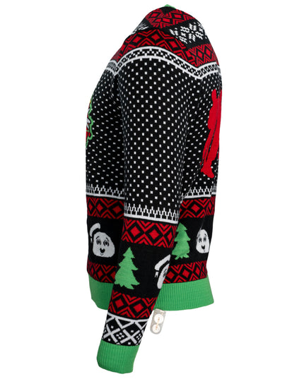 Ghostbusters LED Light-Up Ugly Christmas Sweater
