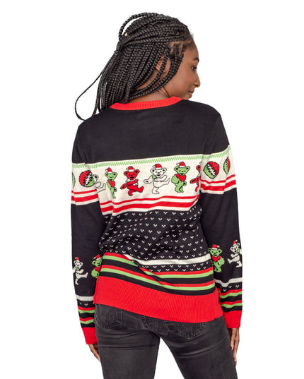 Women's Grateful Dead Tacky Dancing Bears Ugly Sweater
