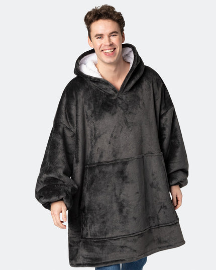 HappyHoodie Grey for Adults - Classic Comfort