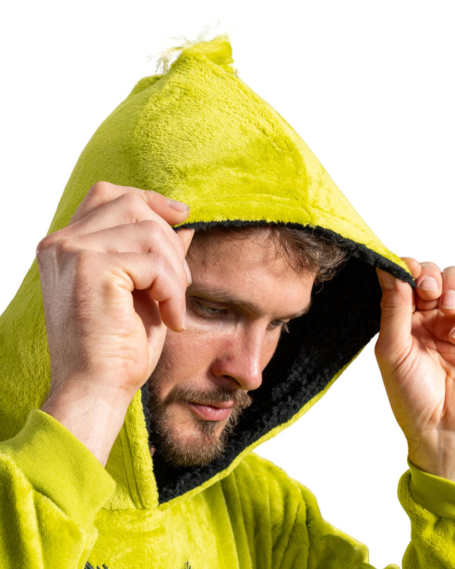 Grinch Face Sleep Poncho