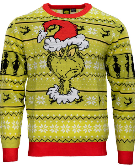 Feeling Grinchy Santa Hat -aikuisten ruma joulupusero