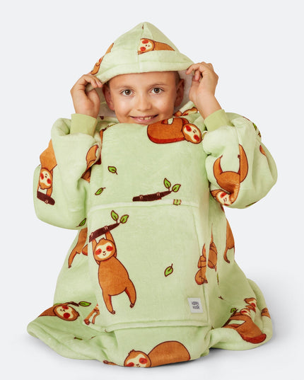 Kids' Sloth HappyHoodie for Cozy Comfort