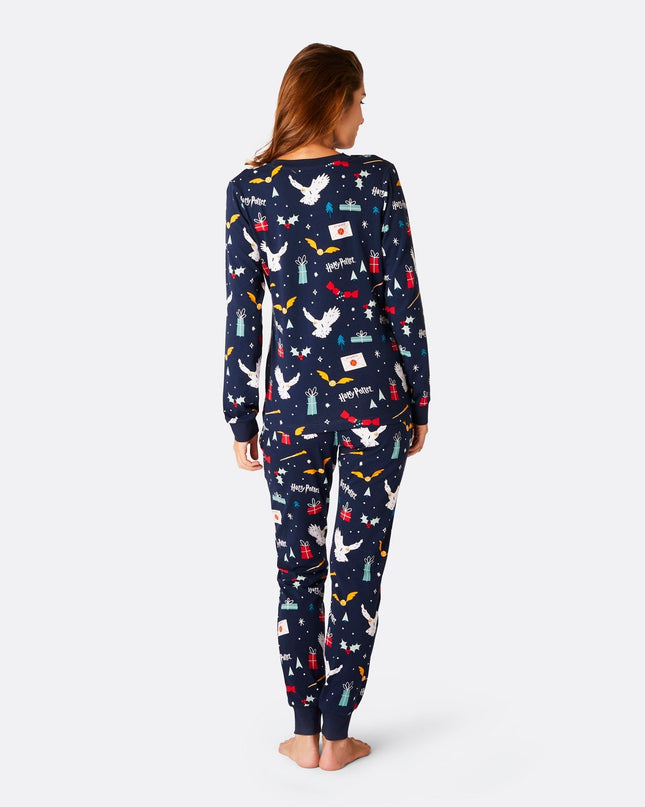 Naisten siniset Harry Potter -pyjamat