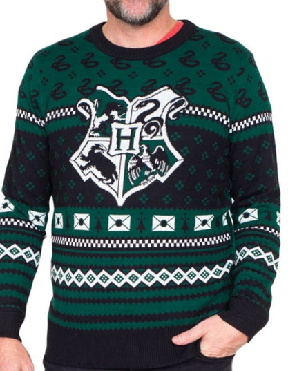 Harry Potter Slytherin Xmas Patterns Ugly Sweater