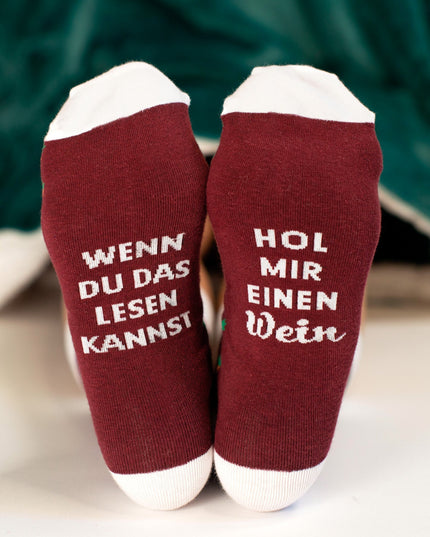"Get Me a Wine" Socks - Perfect Gift for Wine Lovers