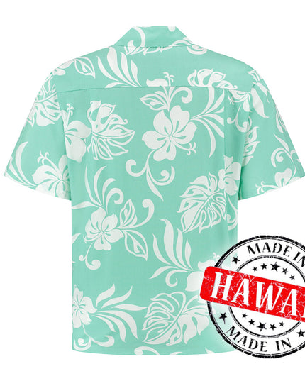 Turquoise Vacation Flair Hawaiian Shirt