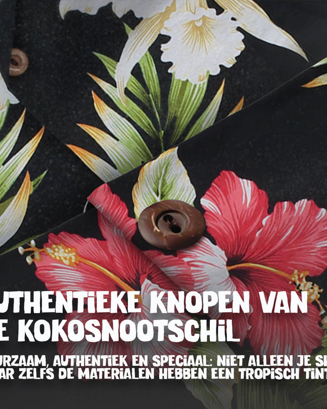 Trooppiset Kukat Havaijipaita Miehille