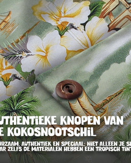 Hawaiian Shirt with Flowers from Hawaii