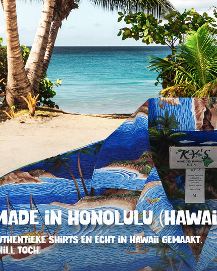 Hawaiian Shirt Sailing Around Hawaii