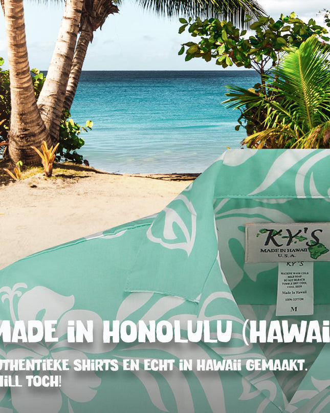 Havaijipaita Lomaviba Turkoosissa