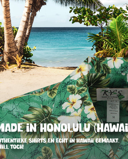 Hawaiian Shirt Tiki Tropics Design