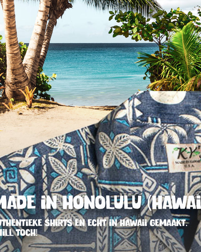 Tapa Blue Havaijipaita Miehille