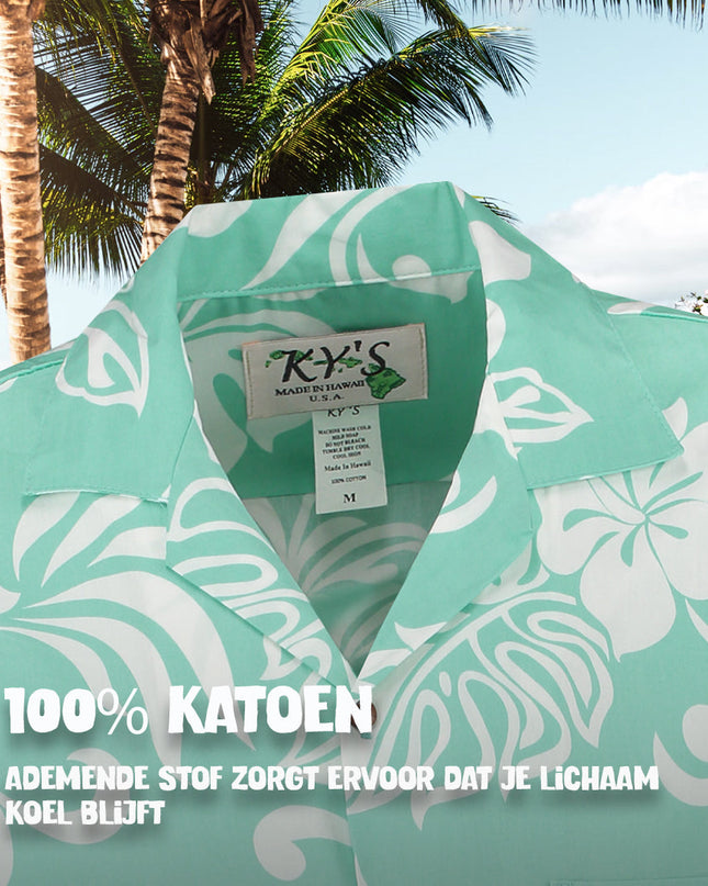 Havaijipaita Lomaviba Turkoosissa