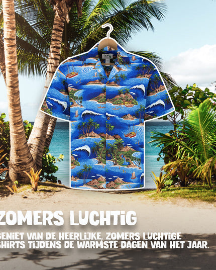 Hawaiian Shirt Sailing Around Hawaii