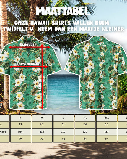Hawaiian Shirt Tiki Tropics Design