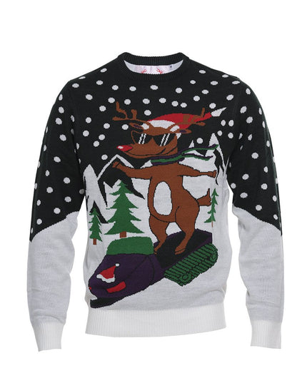 Scoodolph Christmas Sweater - Kids' Holiday Fun