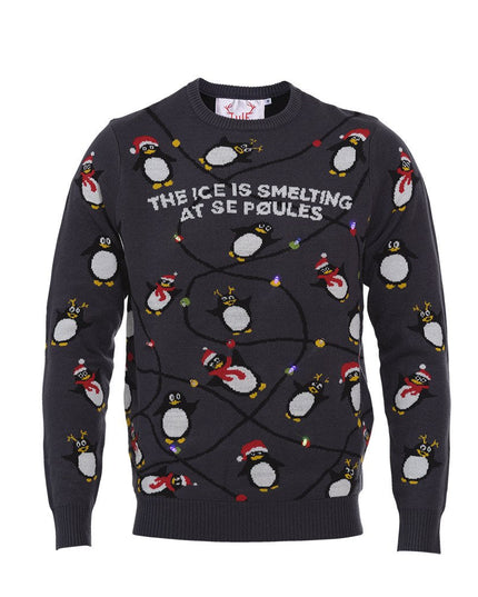 Penguin Christmas Sweater for Kids