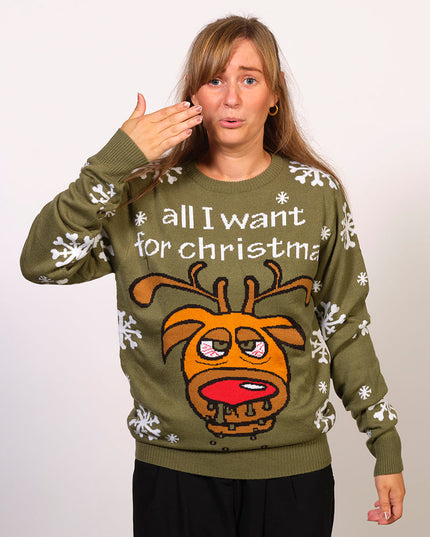 "Not Flu" Christmas Sweater - Unisex