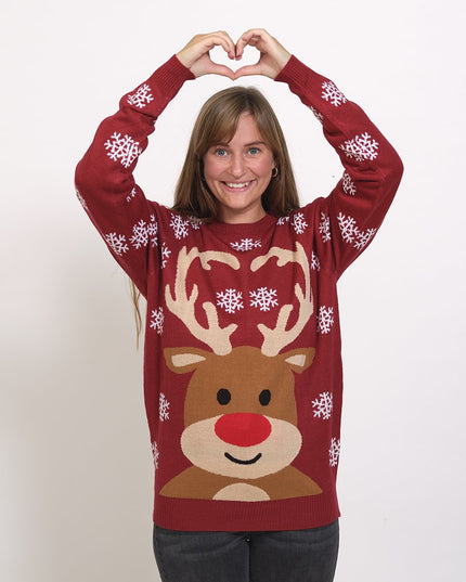 Cute Reindeer Christmas Sweater for Men - Bestsellers