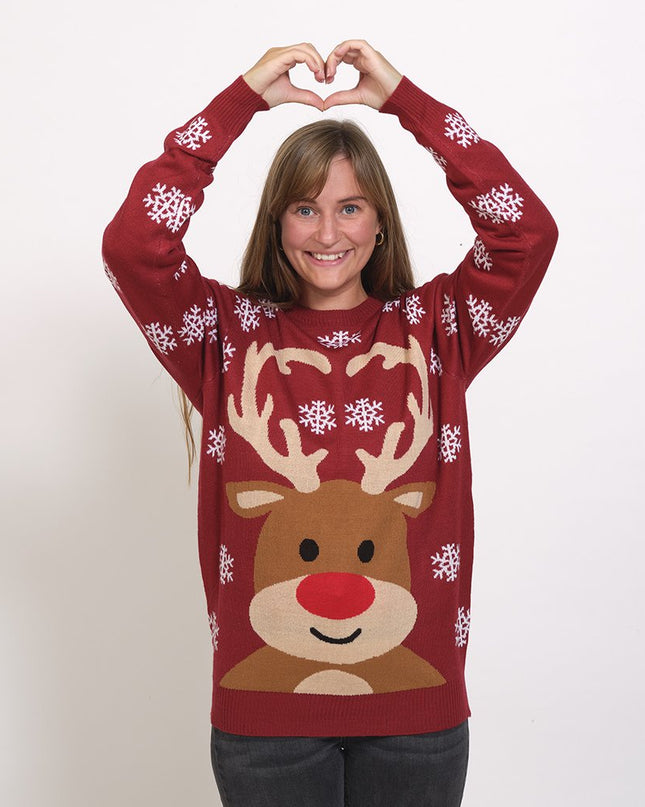 Cute Reindeer Christmas Sweater for Men - Bestsellers