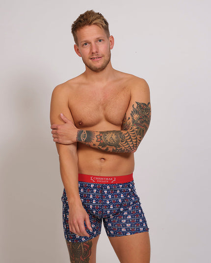 Christmas Underwear Three-Pack for Men