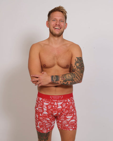 Christmas Underwear Three-Pack for Men