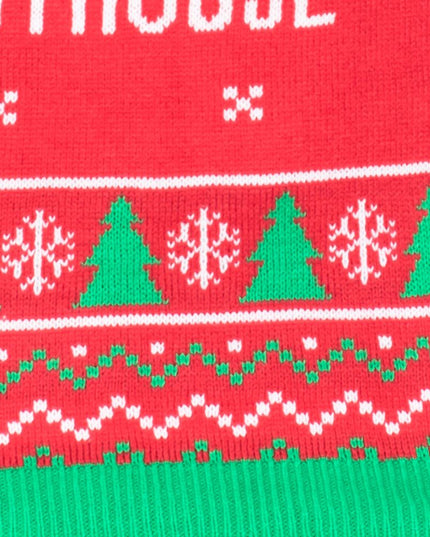 The Jolliest Bunch Red Ugly Christmas Sweater