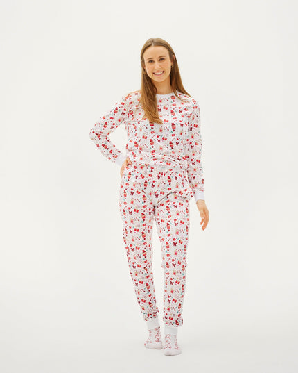 Valentine's Day Pajamas in White for Women - Bestsellers