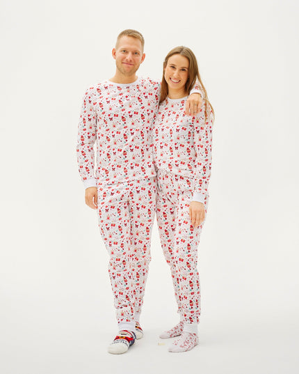 Valentine's Day Pajamas in White for Women - Bestsellers