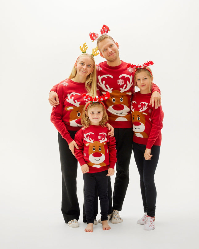 The Loving Reindeer Christmas Sweater for Women