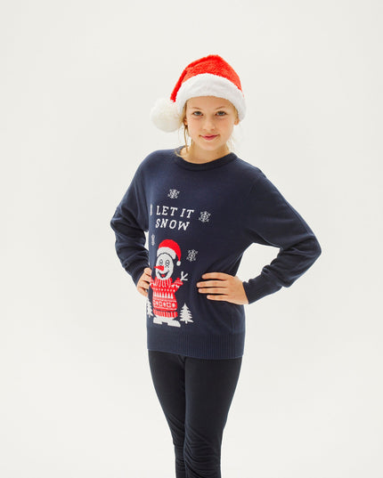 Let It Snow Christmas Sweater for Kids