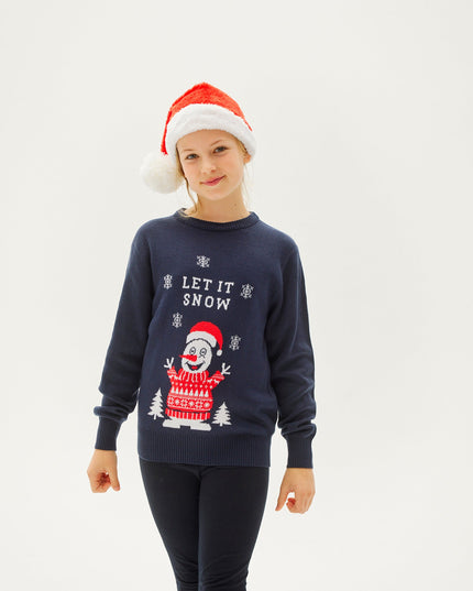 Let It Snow Christmas Sweater for Kids