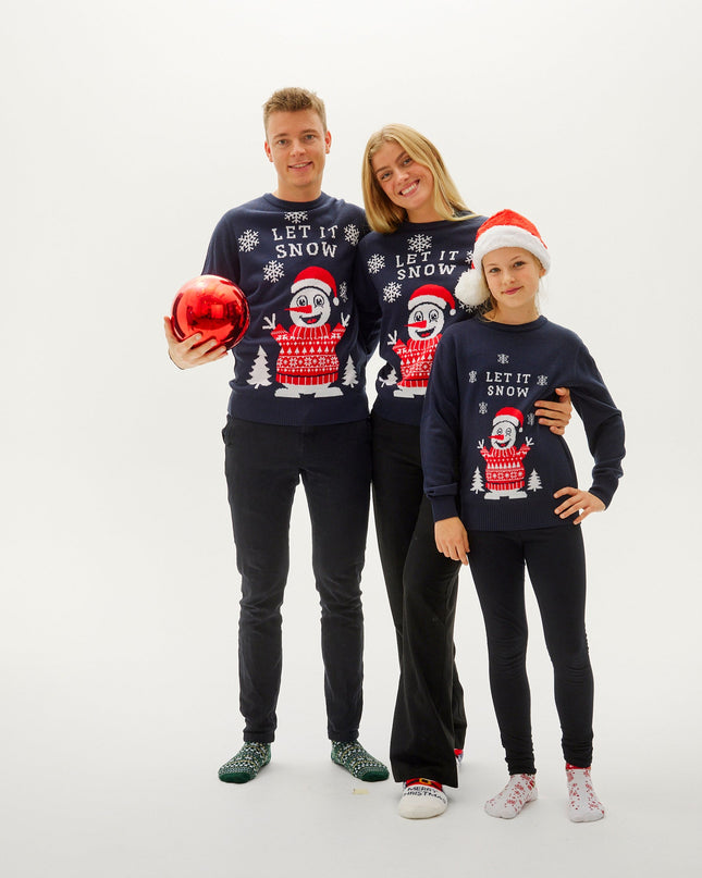 Let It Snow Christmas Sweater for Kids