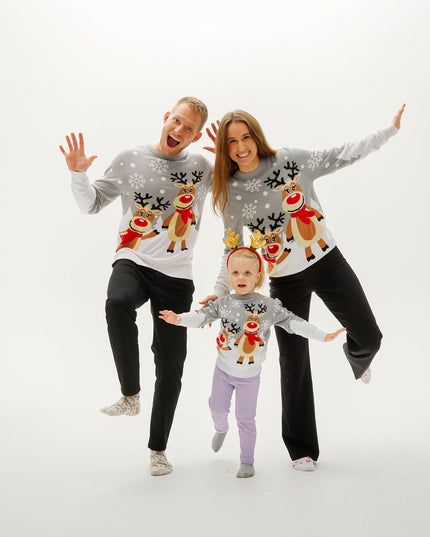 Cute Christmas Sweater for Kids - Family-Friendly Design