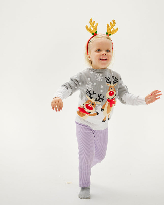 Cute Christmas Sweater for Kids - Family-Friendly Design