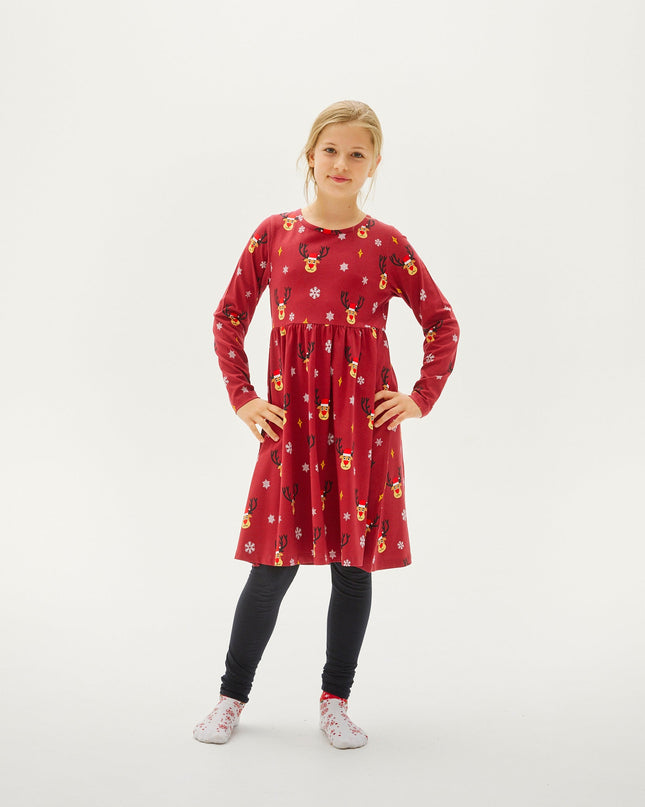 Rudolph's Christmas Dress for Kids - Trine Collection