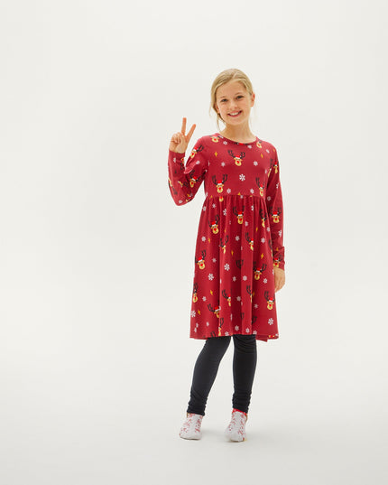 Rudolph's Christmas Dress for Kids - Trine Collection