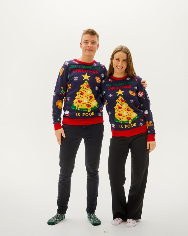 All I Want For Christmas Is Food Sweater for Men - Bestsellers