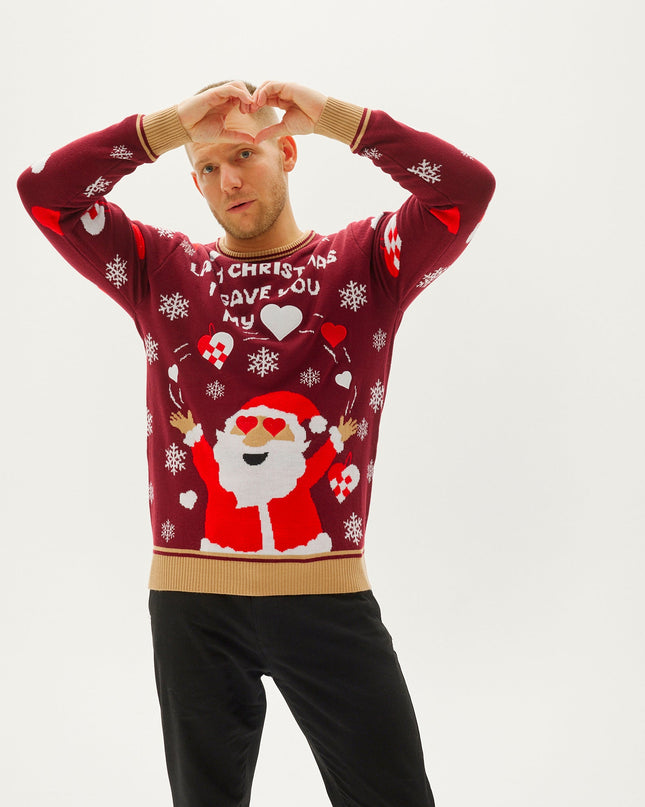 The Christmas Heart Sweater - Men's