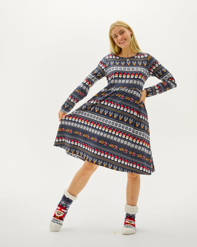 Lovely Women's Christmas Dress for Holiday Occasions