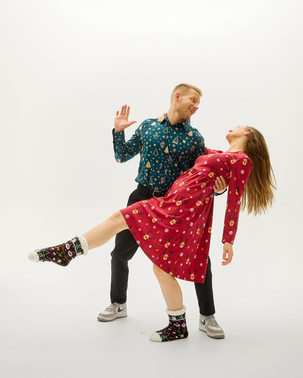 Snowman's Christmas Shirt for Men