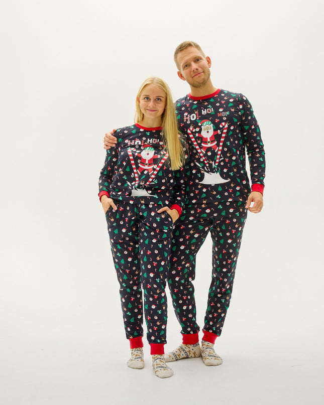 "Flying Santa" Christmas Pajamas for Men