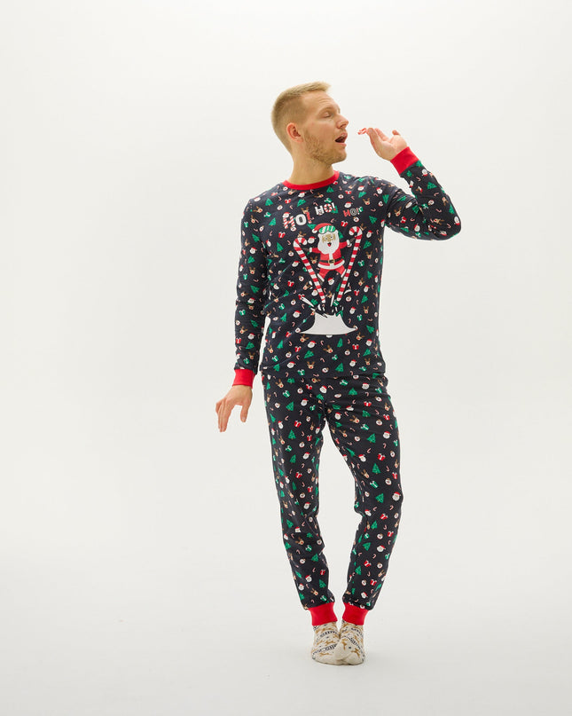 "Flying Santa" Christmas Pajamas for Men