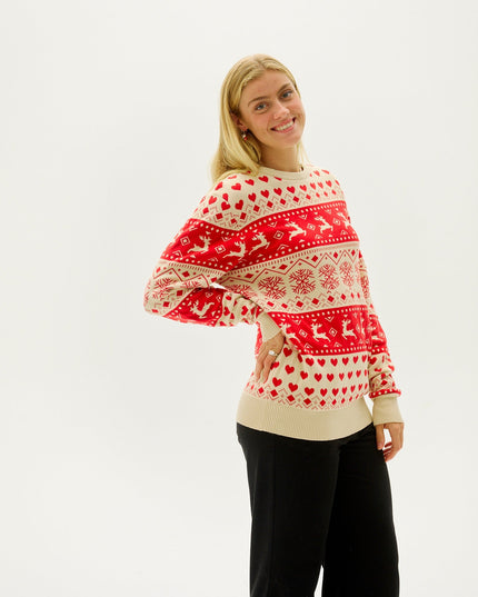 Beloved Christmas Sweater for Women - Trine Collection