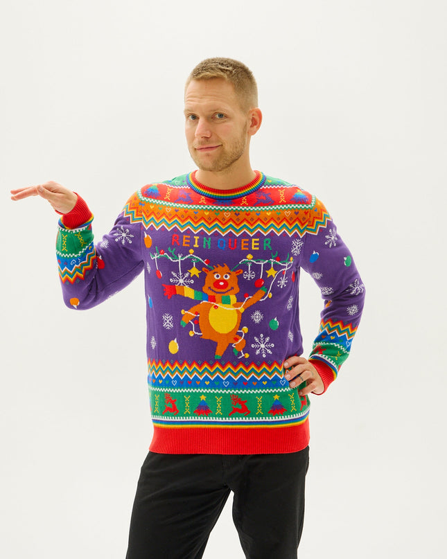 Reinqueer Christmas Sweater for Men
